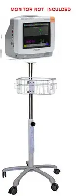Rolling stand for Philips IntelliVue MP5 Patient Monitor (small wheel )
