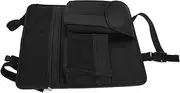 Car Seat Back Organizer PU Storage Bag with Tissue Holder for Travel Elegant Design Easy Installation for Car Accessories