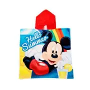 Disney Mickey Mouse Kids Hooded Towel Poncho