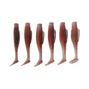 Improved Hook Groove Design 6 7cm Paddle Tail Swimbait for Bass Fishing