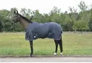 EKKIA (Ekia) Equestrian Gear Gray ETH.Light Sheet Navy/Gray 6'0 400121160, 3338025595360, Not Applicable, Other, oner Size