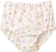Wacoal KIDS JUINOR(ワコール キッズ ジュニア) CAX157 WH Kids Pants, Girls' Shorts, 100% Cotton (Body Fabric/Crotch), Bear Pattern, Girls, White (WH)