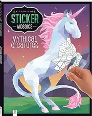 Kaleidoscope Sticker Mosaics: Mythical Creatures