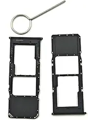 Single SIM Tray for Samsung Galaxy A04s SM-A047F SM-A047F/DSN with SIM Eject Tool Black