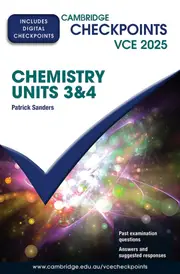 Cambridge Checkpoints VCE Chemistry Units 3&4 2025