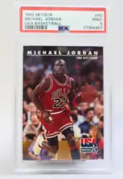 1992 Sky Box MICHAEL JORDAN #40 -MINT- PSA 9