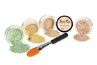 Concealer & Corrector Kit W/ Brush Mineral Makeup Set Bare Skin Matte Powder
