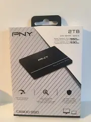 PNY CS900 SSD 2 TB internal 2.5" SATA 6GB. New (F)