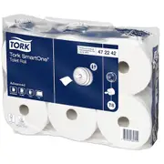 Tork T8 SmartOne Toilet Roll Advanced 2 Ply 6 Rolls (472242)