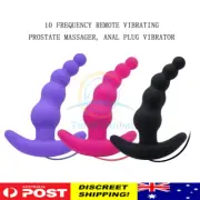 10 Modes Vibrating Prostate Massager Anal Plug Butt Vibrator Anal Beads Sex toy