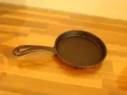 Cast Iron Skillet Small Frying Single Egg Cooking Pan 1/5” Deep 5" NEW