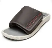 Olukai Ulele Olu Men's Slide Sandals, Size 10, Color Pavement Poi, NWT In Box.