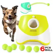 Dog Tennis ball Launcher Automatic Fun Interactive Machine Rechargable catapult