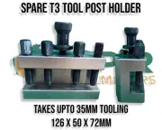 Lathe Quick Change Tool post T3 HOLDER ONLY 126 x 50 x 72mm suit up to 35mmTools