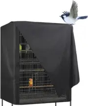 Armastuse Large Bird Cage Cover, Bird Parrot Cage Cover Waterproof Sun Uv Bir...