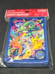 Charizard Pikachu Rayquaza Red 64 Sleeves Pokemon Asia Championships Exclusive