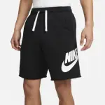 【NIKE 耐吉】短褲 男款 運動褲 ASMNK CLUB ALUMNI HBR FT SHORT 黑 DX0503-010