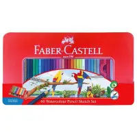 在飛比找Yahoo奇摩購物中心優惠-FABER-CASTELL 輝柏 水性 彩色鉛筆 水彩色鉛筆