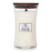 WoodWick Large Candle - White Tea & Jasmine