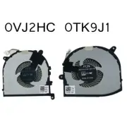 0VJ2HC 0TK9J1 For Dell XPS 15 9560 Precision 5520 CPU & GPU Cooling Fans