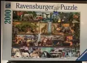 Ravensburger Aimee Stewart! “Wild Kingdom Shelves” 2000 Pc Puzzle NEW, Sealed