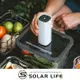 Solar Life 索樂生活 電泵電動抽真空機/適用保鮮盒保鮮袋.壓縮袋抽氣筒 電動抽氣機 真空壓縮機 收納抽氣泵 迷你真空機