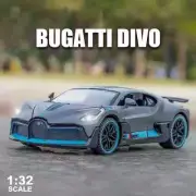 1:32 Bugatti Divo Alloy Model Sports Car Toy Diecast Sound Light Pull Back...
