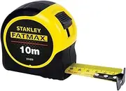 Stanley FatMax Blade Armour Tape Measure, 10 Meter Size