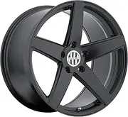 Victor Equipment BADEN Black Wheel with Painted Finish (18 x 11. inches /5 x 130 mm, 36 mm Offset)