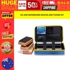 XCMAN Ski and Snowboard Waxing & Tuning Kit with Wax Brush Bag for Traveling NEW