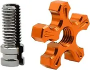 Clutch Cable Adjuster Screw for YA&MAHA WR125R WR250R WR125X WR250X Motorcycle Clutch Cable Wire Adjusting Bolt(Orange,M10)