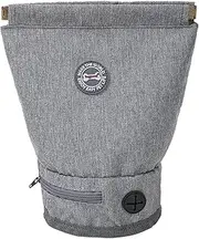Dog Poop Bag Holder for - Leak-Resistant Bag Storage, Clip on Pet Waste Container | Refillable Doggie Bags Case with Easy Pull Slot for Hiking, Travel, Outdoor Adventures, Puppy Training