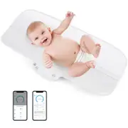 Costway 30KG Digital Scale APP Electronic LED Food Scales 4 Weight Units&60cm Scale Mark
