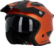 Acerbis Aria Metallic, open face helmet , color: Matt-Orange , size: M