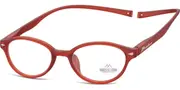 Montana Readers MR61D Magnetic MR61D Men's Glasses Burgundy Size +1.00 - Private Health Rebate - Blue Light Block Available
