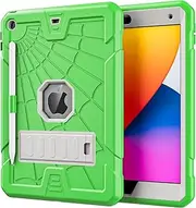 JSUSOU iPad 9th/8th/7th Generation Case Cover for Kids 2021 | iPad 10.2 Case with Stand | Heavy Duty Shockproof Rugged iPad 8th/7th Generation Case with Pencil Holder 2020/2019