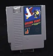 NEW Sealed Retro Game Flask NES Drunk Hunt Ink Whiskey Duck