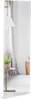 Giantex 110 X 38Cm Full Length Wall Mirror, Rectangle Frameless Mirror with B...