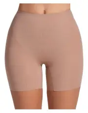 [Leonisa] Undetectable Padded Butt-Lift Shapewear Shorts in Brown