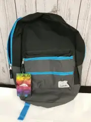 Trailmaker Backpack Heritage Collection 18” NWT Black Bag Turquoise Blue Trim