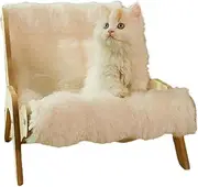 Cat Sofa Soft, Cat Couch Bed Cute, Cute Dog Couch, Calming Small Dog Beds for Puppy, Soft Calming Pet Sofa Bed, Plush Pet Cat Couch for Pet