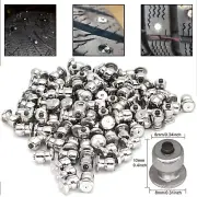 100X Tire - Slip Screw Wheel Snow Stud Spike For Car SUV Bike Motorcycle 8*10mm