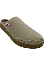 MUK LUKS Jute Wrapped Street Mules Clay
