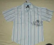 BNWT boys sz8 Urban (Pumpkin Patch) striped cotton shirt