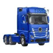 TOUCANRC 1/14 6*4 Painted Blue Cabin Tractor Truck RC Car KIT DIY Motor Model