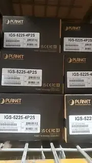Planet 8P Switch Industrial Managed L2 Switch - (IGS-5225-4P2S) New Sealed