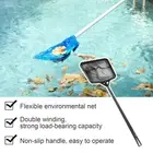Portable Pool Skimmer Lonng Handle Mini Net with Fine Mesh Heavy Duty
