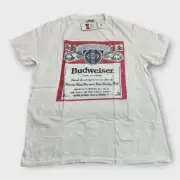 Junk Food Budweiser King Of Beers Graphic T-Shirt Adult Size Medium