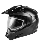 G-Max A41100024 GM-11S Solid Snow Helmet with Electric Shield Sm Black