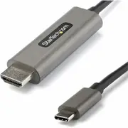 StarTech.com 10ft (3m) USB C to HDMI Cable 4K 60Hz with HDR10, Ultra HD USB Type-C to HDMI 2.0b Video Adapter Cable, DP 1.4 Alt